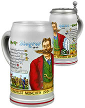 Wirtekrug - Munich Oktoberfest beer steins and mugs